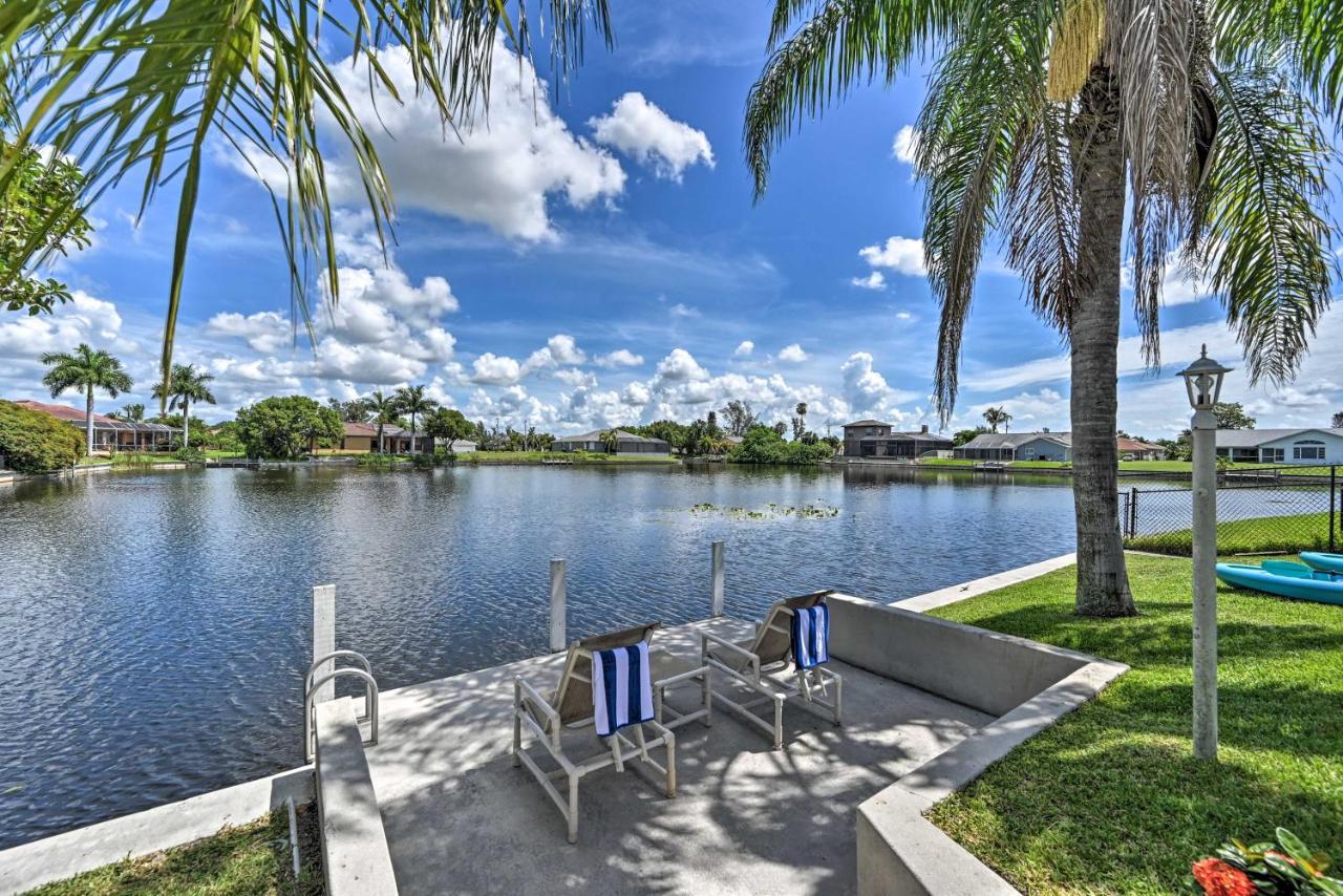 Pet-Friendly Escape With Dock And Kayaks In Cape Coral Villa Buitenkant foto