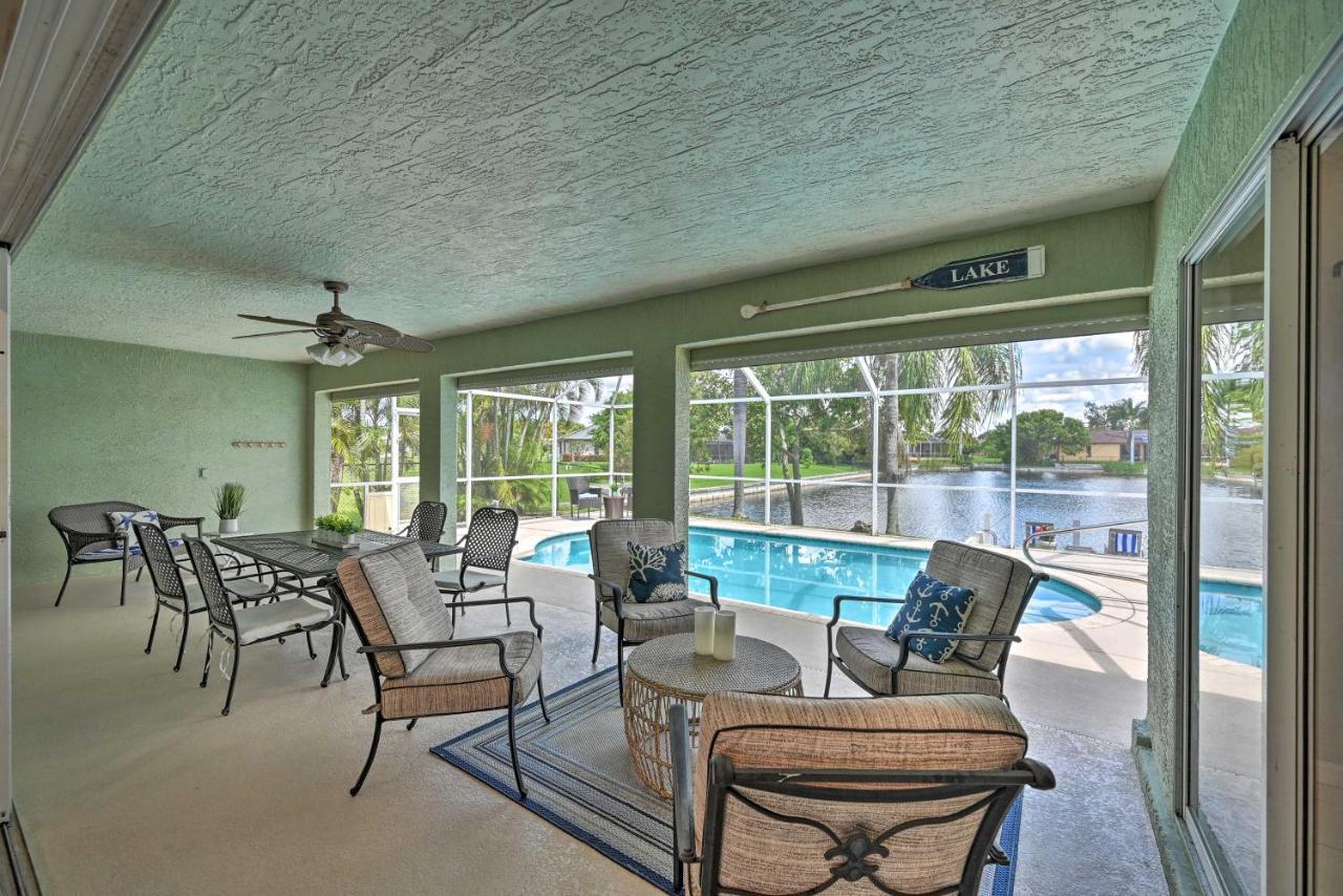 Pet-Friendly Escape With Dock And Kayaks In Cape Coral Villa Buitenkant foto