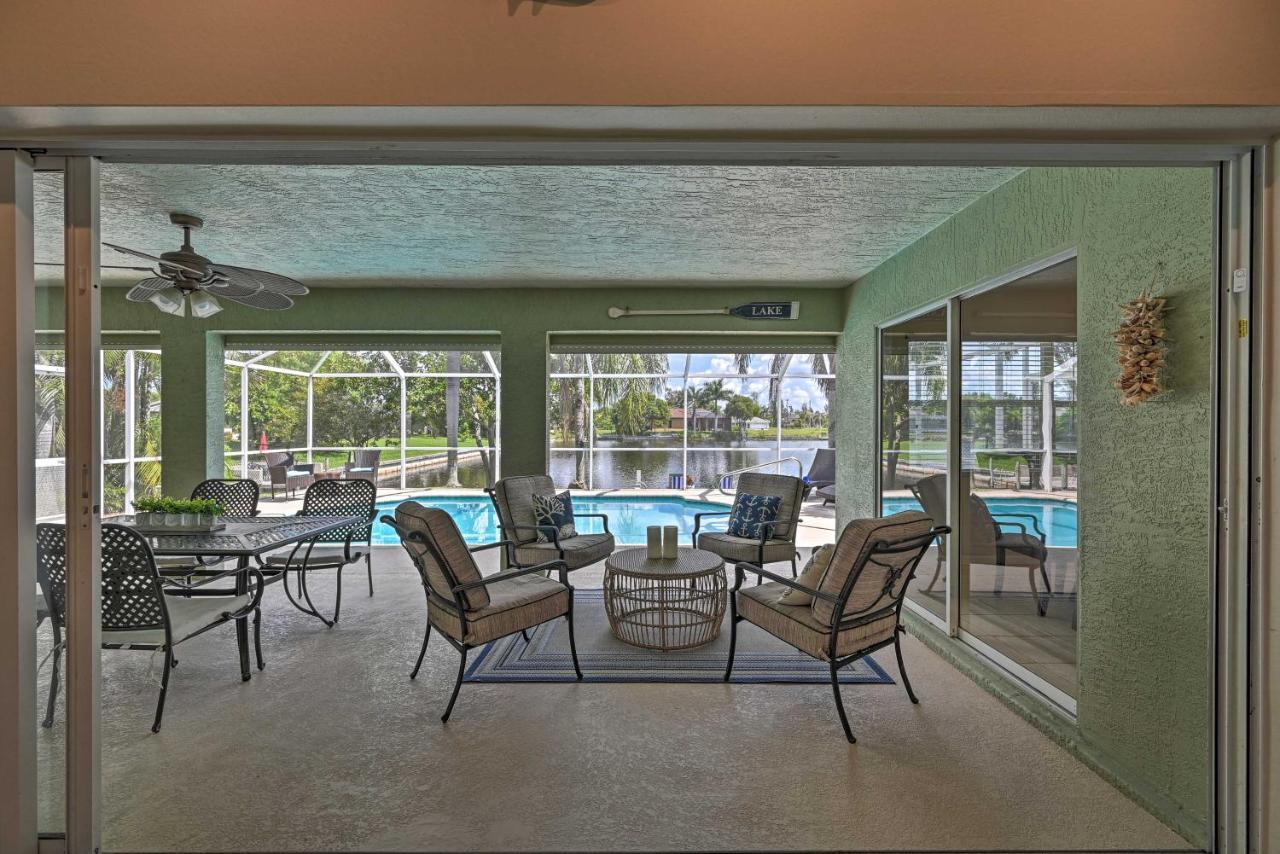 Pet-Friendly Escape With Dock And Kayaks In Cape Coral Villa Buitenkant foto
